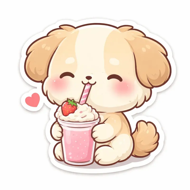 Ultracute Kawaii Chibi Animal Stickers