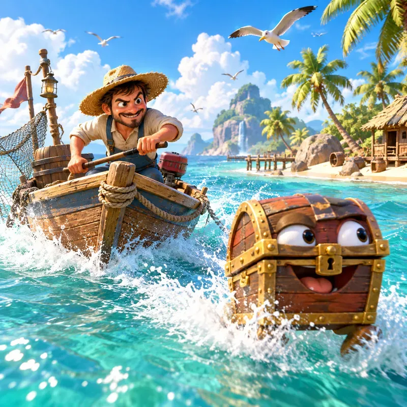 Coastal Cartoon Adventures
