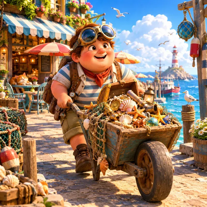 Coastal Cartoon Adventures