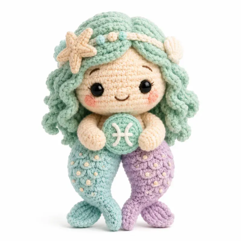 Cute 3D Chunky Knit Zodiac Generator