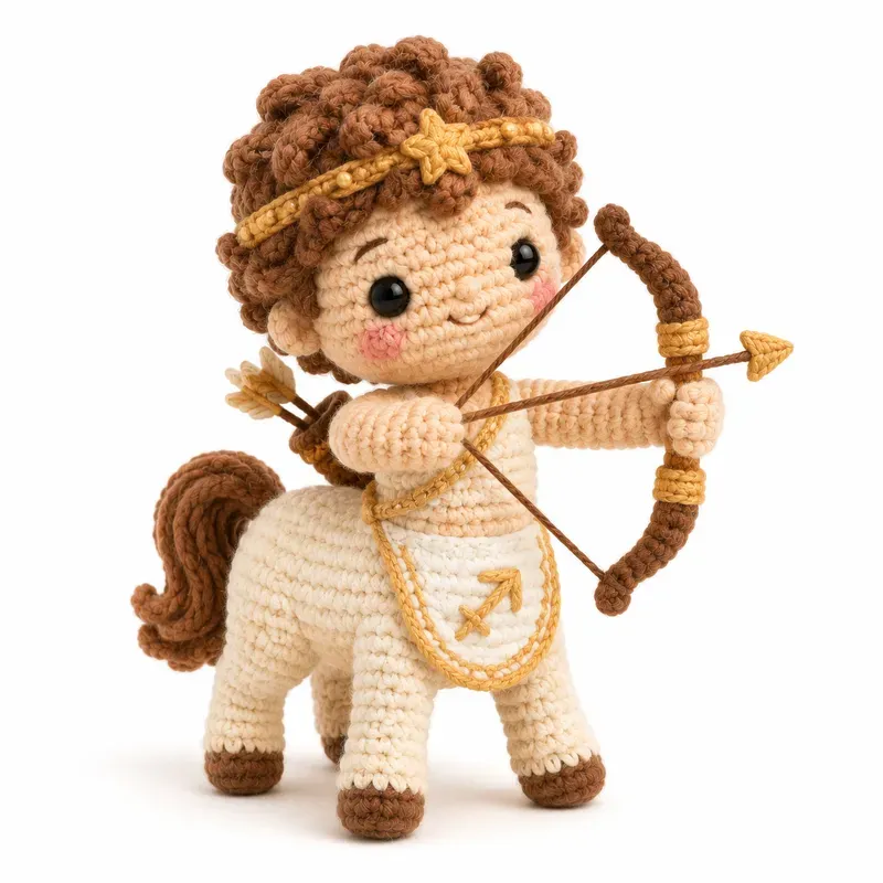 Cute 3D Chunky Knit Zodiac Generator