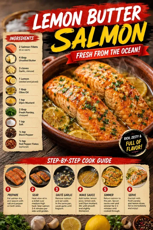 Professional Culinary Recipe Infographics