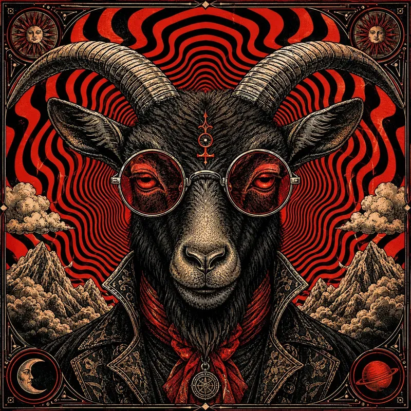 Premium Surreal Psychedelic Poster Art