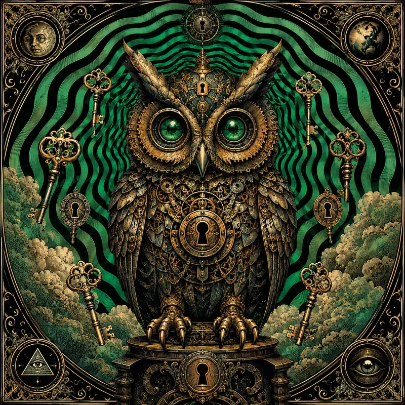 Premium Surreal Psychedelic Poster Art