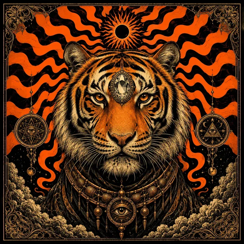 Premium Surreal Psychedelic Poster Art