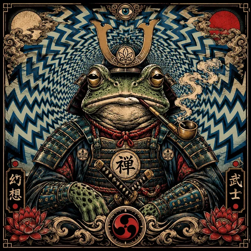 Premium Surreal Psychedelic Poster Art