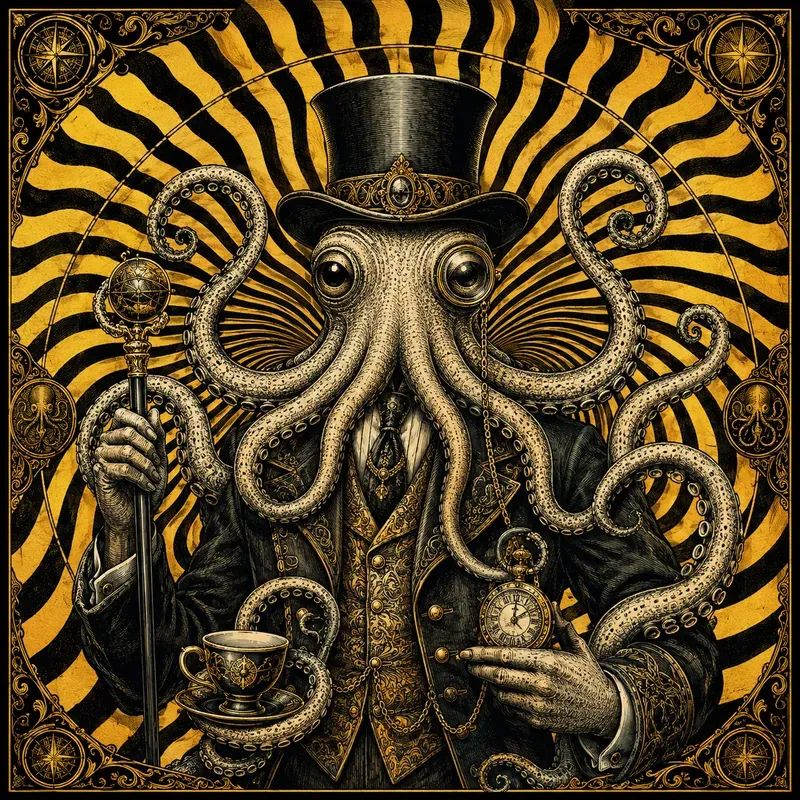 Premium Surreal Psychedelic Poster Art