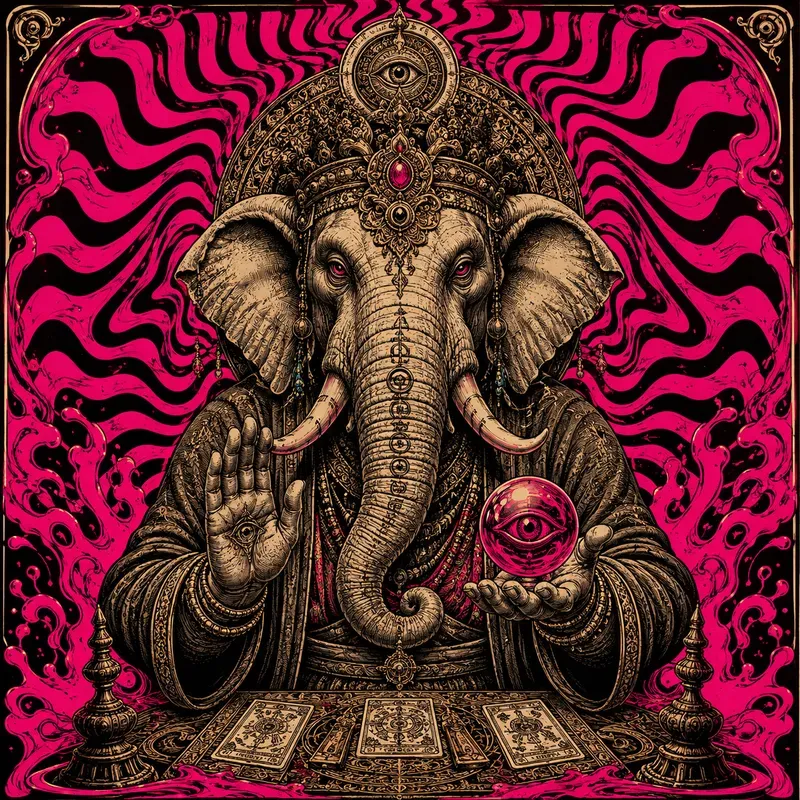 Premium Surreal Psychedelic Poster Art