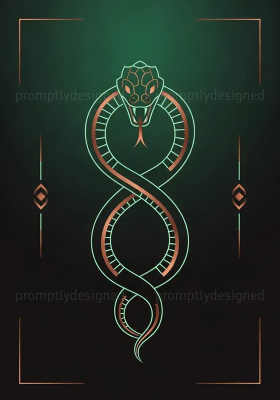 Modern Myths Neon Vector Designs
