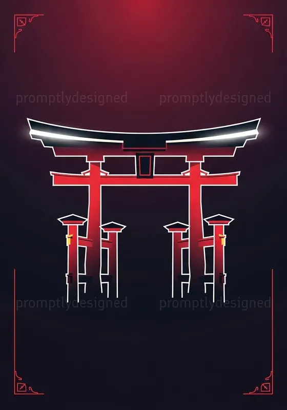 Modern Myths Neon Vector Designs
