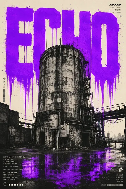 Brutalist Urban Typography Posters