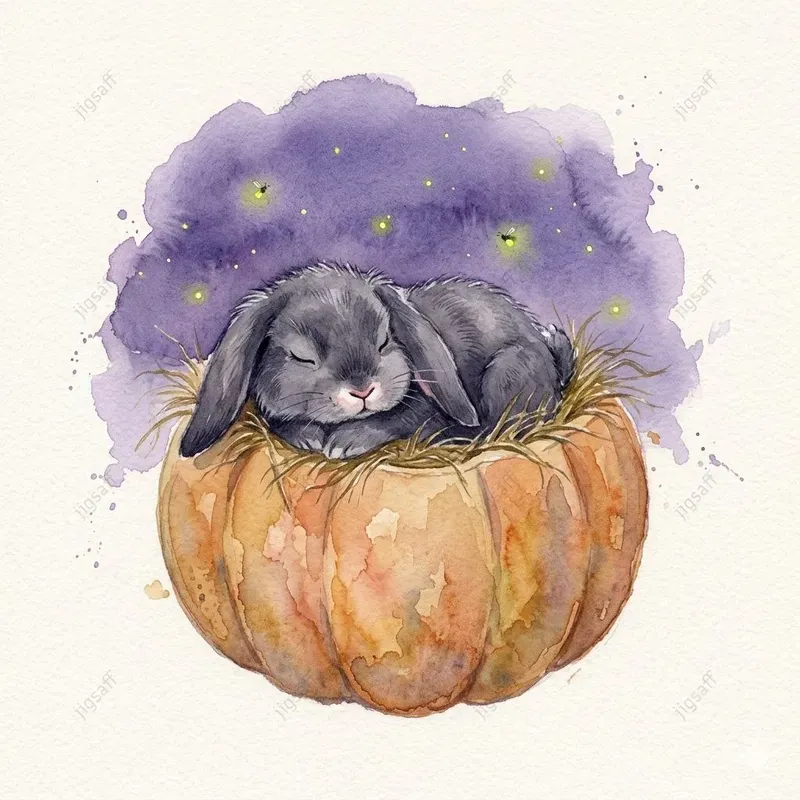 Fairy Tale Forest Watercolor Animals