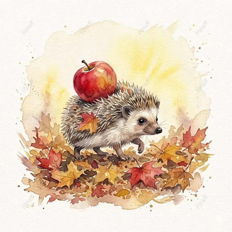 Fairy Tale Forest Watercolor Animals