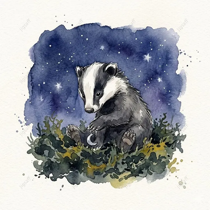 Fairy Tale Forest Watercolor Animals