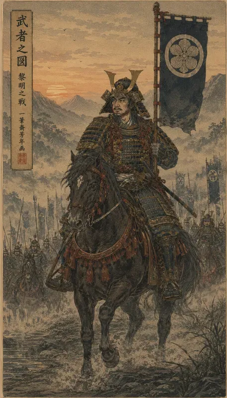 Samurai Splendor Ukiyoe Warriors