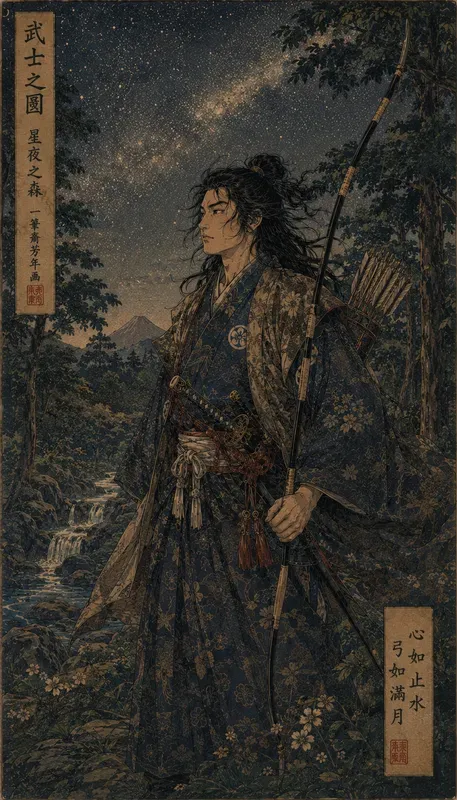 Samurai Splendor Ukiyoe Warriors