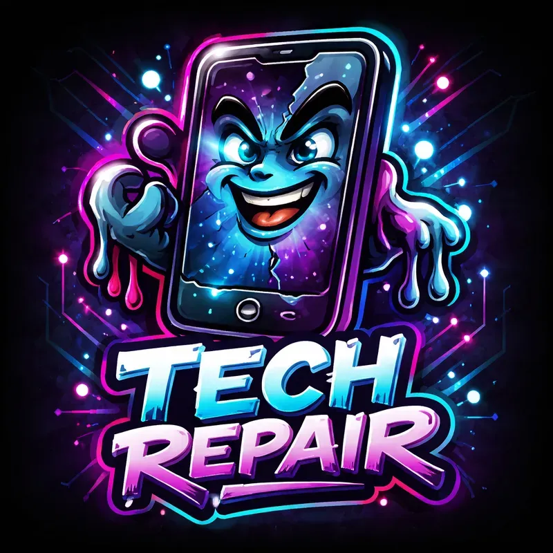 Neon Dripping Mascot Logos