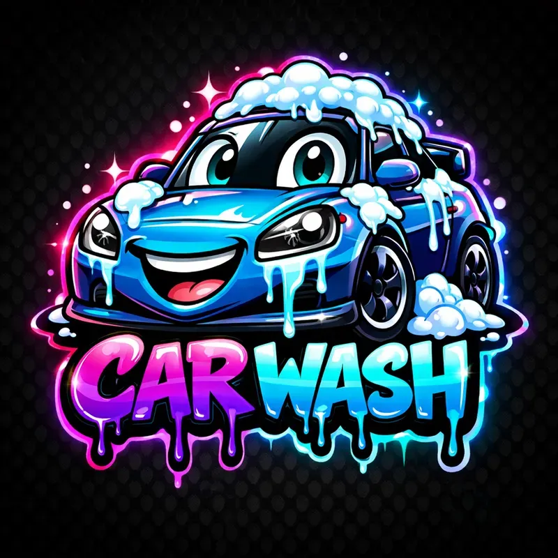 Neon Dripping Mascot Logos