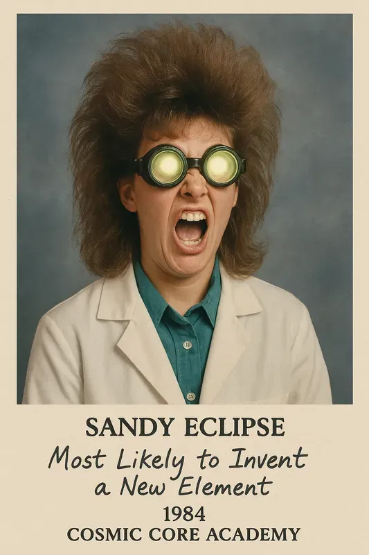 Retro Yearbook Roast Portraits