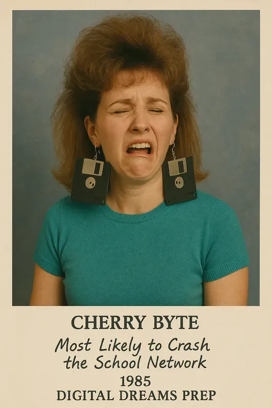 Retro Yearbook Roast Portraits