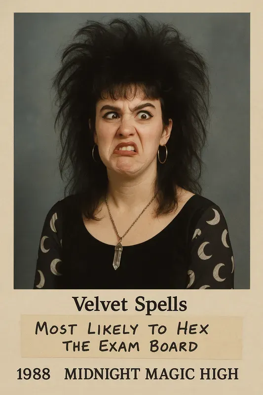 Retro Yearbook Roast Portraits