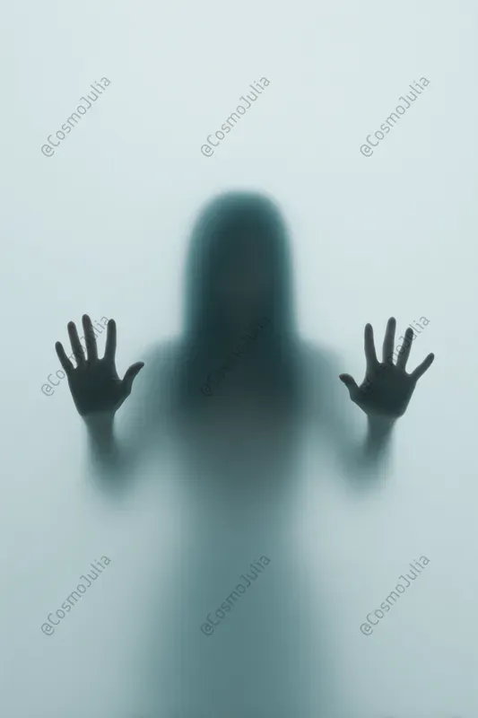 Frosted Glass Minimalist Silhouettes
