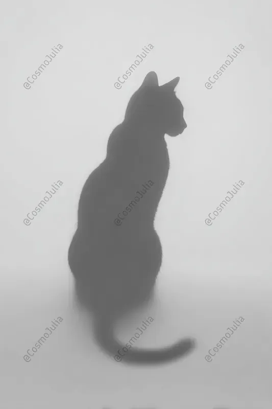 Frosted Glass Minimalist Silhouettes