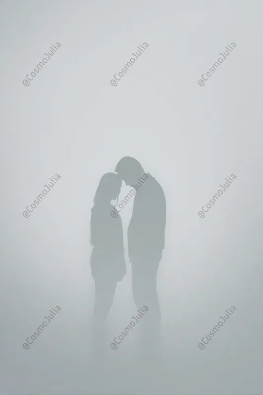 Frosted Glass Minimalist Silhouettes