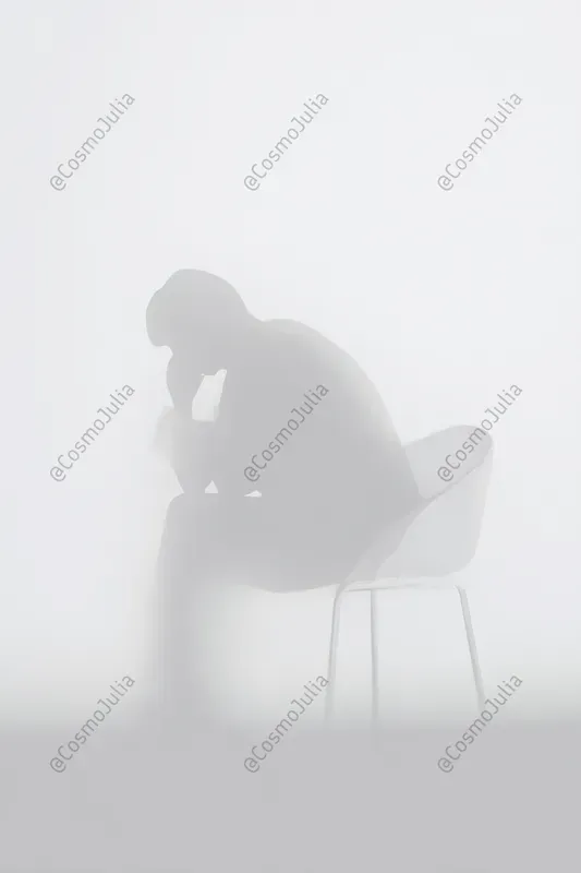 Frosted Glass Minimalist Silhouettes