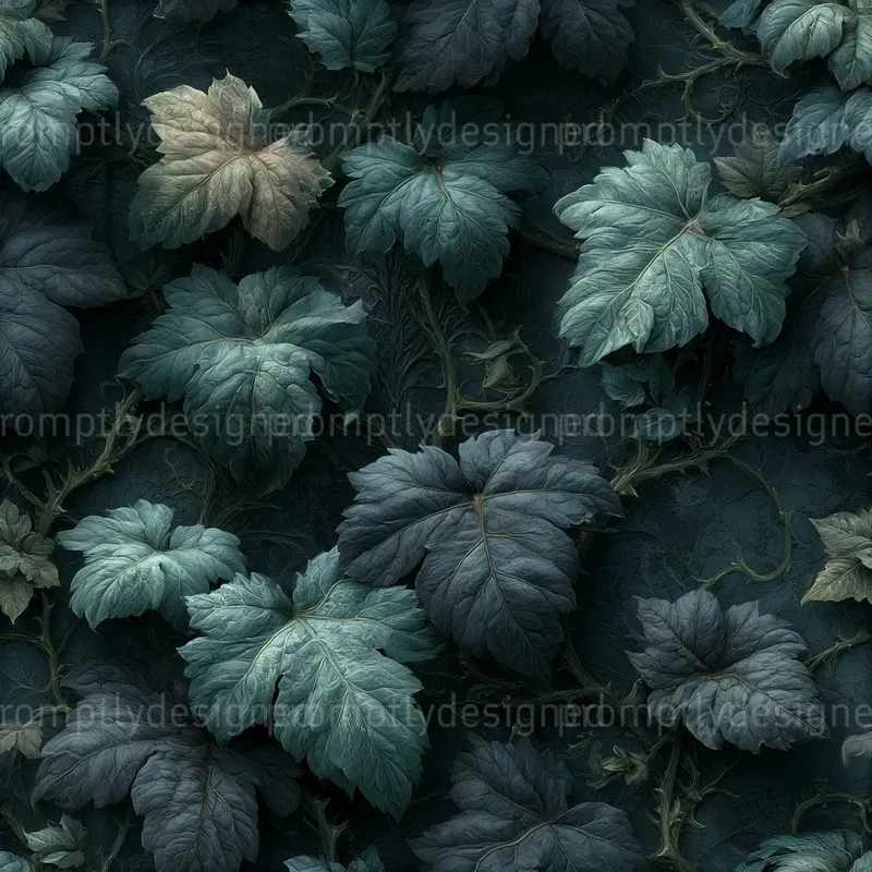 Dark Cottagecore Seamless Patterns