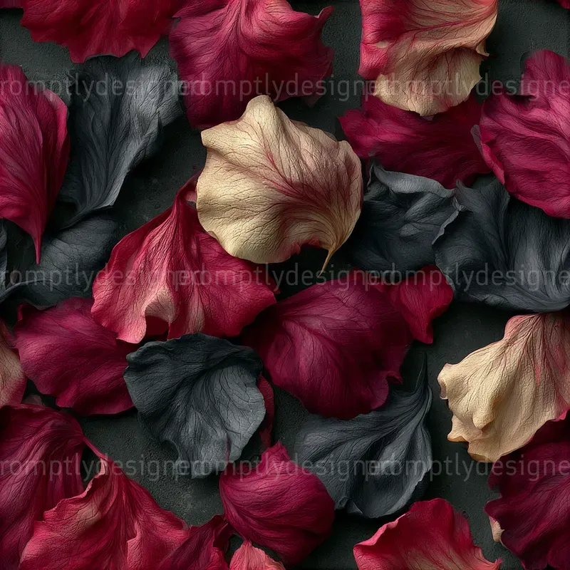 Dark Cottagecore Seamless Patterns