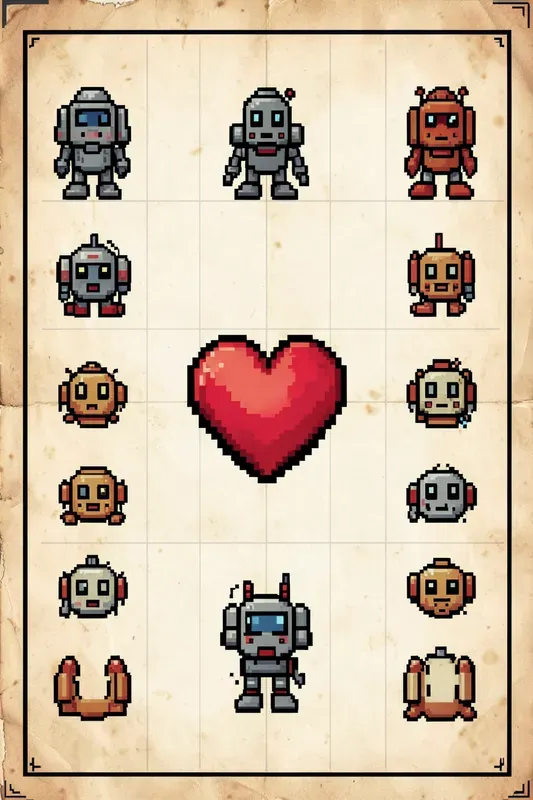 Pixel Relic Poster Icons