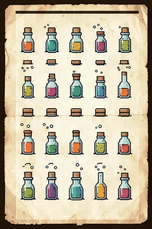 Pixel Relic Poster Icons