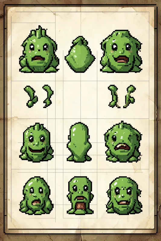Pixel Relic Poster Icons