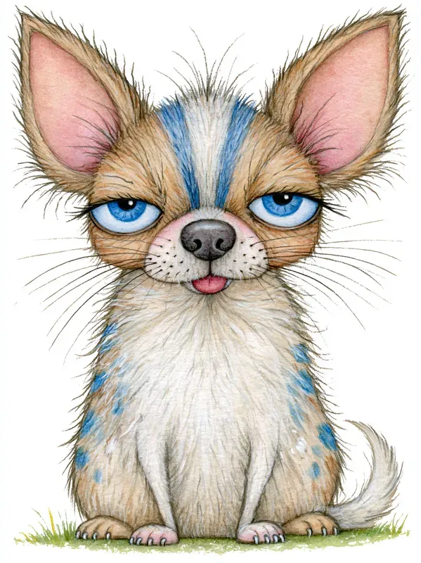 Zany Watercolor Characters