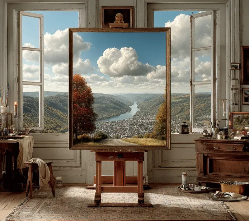 Deadpan Surreal Precision Art