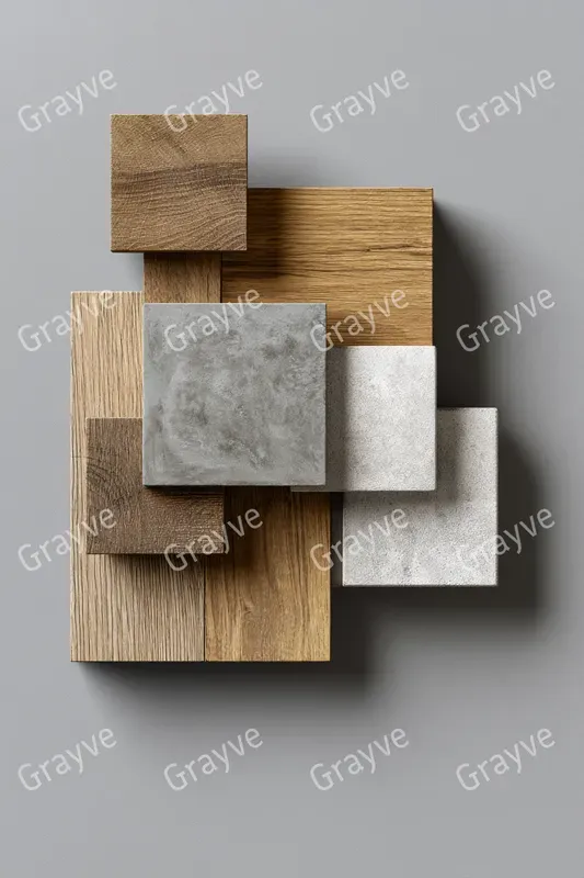 Topdown Cmf Material Flatlays