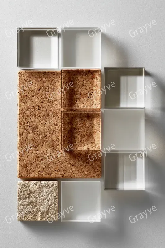 Topdown Cmf Material Flatlays