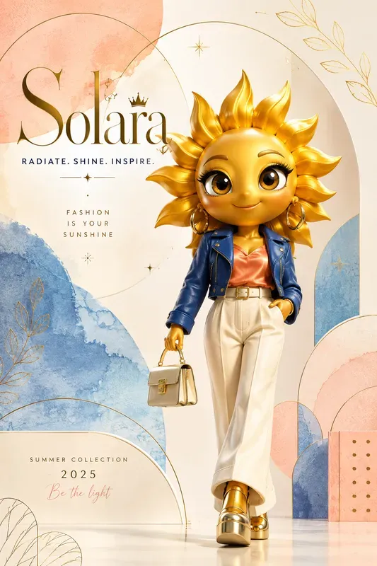 Fashion Icon Mascot Posters