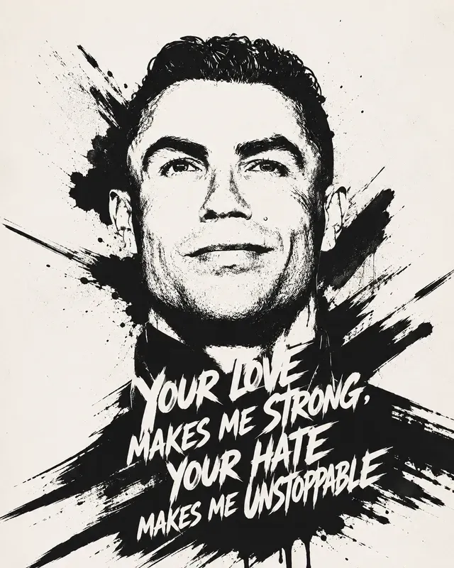 Highcontrast Black White Typographics