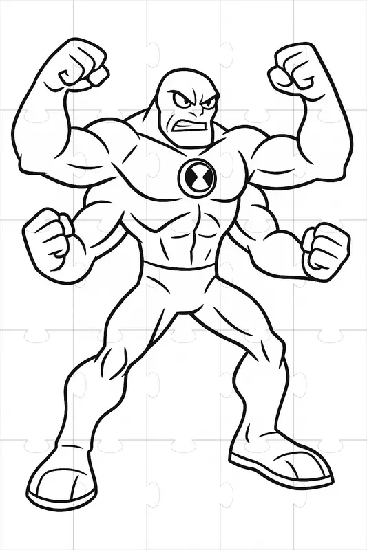 Ben 10 Alien Coloring Pages