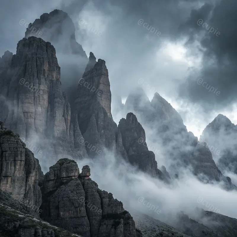 Moody Cinematic Mountain Landscapes