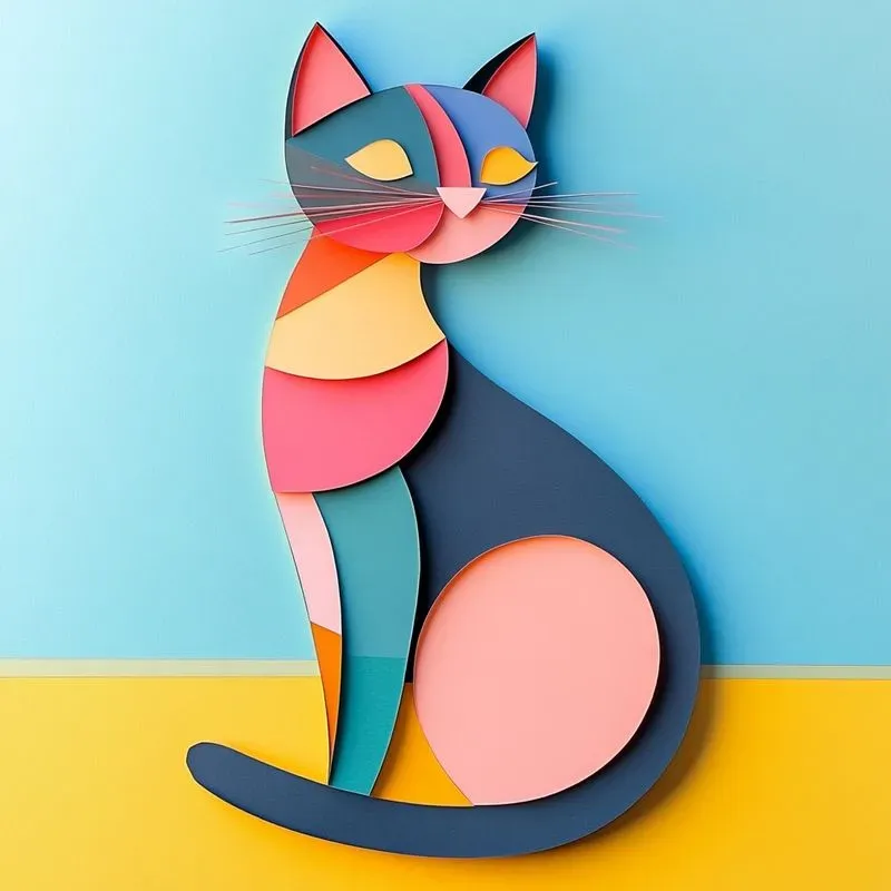 Whimsical Paper Animal Cutouts