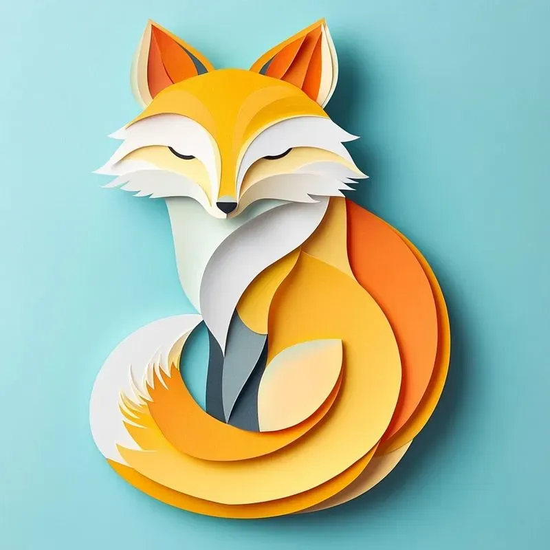 Whimsical Paper Animal Cutouts