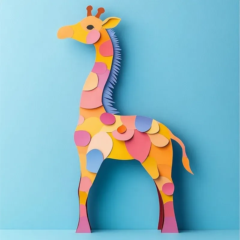 Whimsical Paper Animal Cutouts