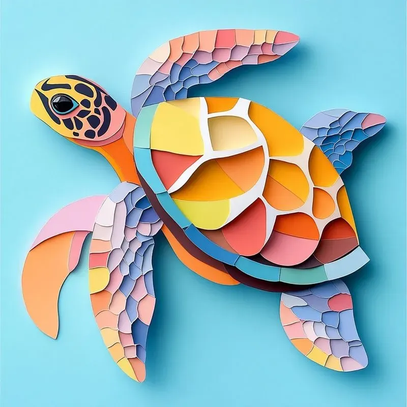 Whimsical Paper Animal Cutouts