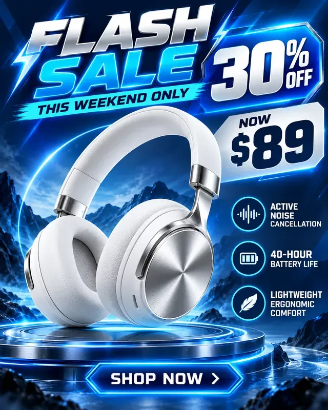 Ecommerce Sale Ad Posters