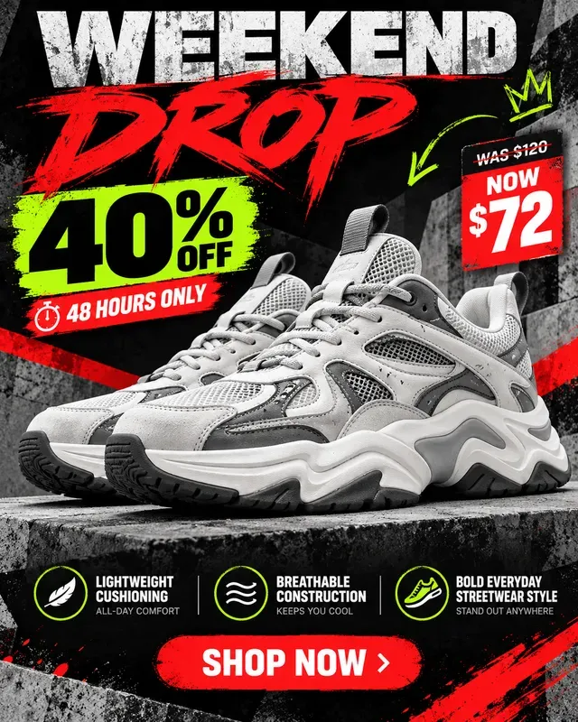 Ecommerce Sale Ad Posters