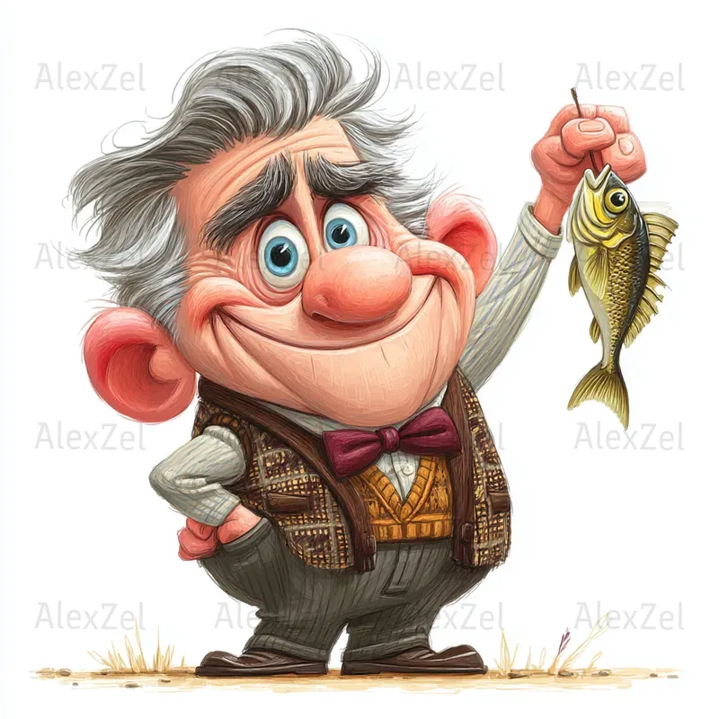 Funny Retired Seniors Clipart Bundles