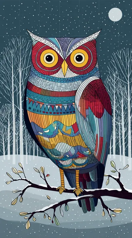 Scandinavian Doodle Art